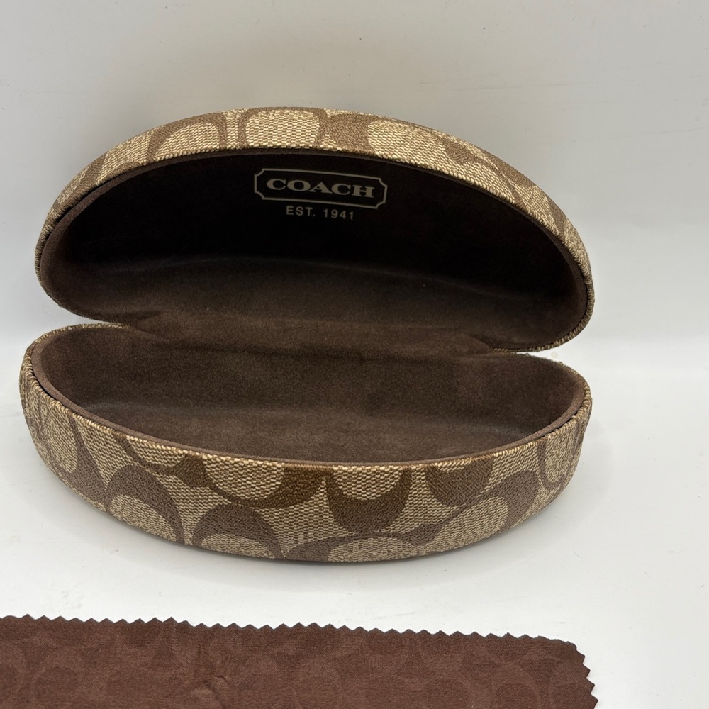 Coach Hard Dhell hinged Sunglasses Case - image 4